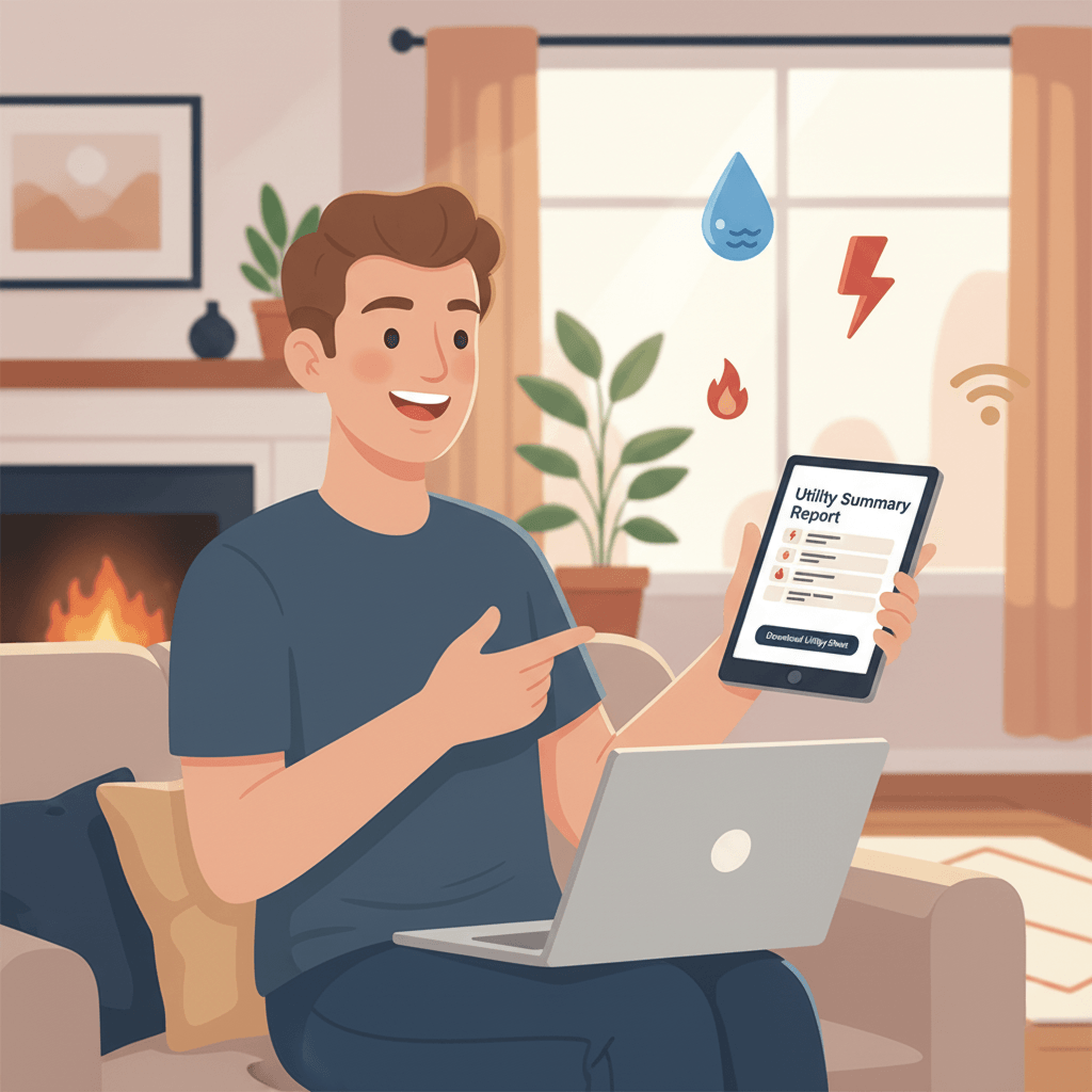 Buyer reviewing UtilitySheet pricing value